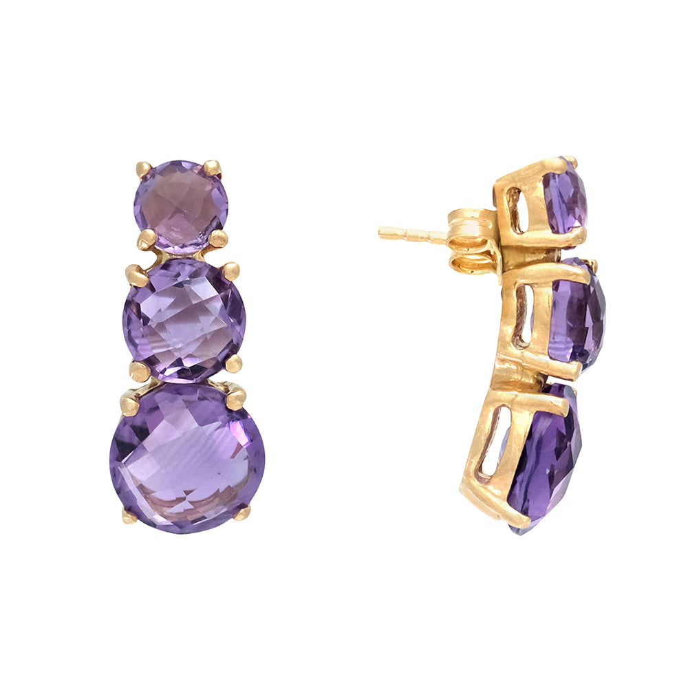 Pendientes amatistas