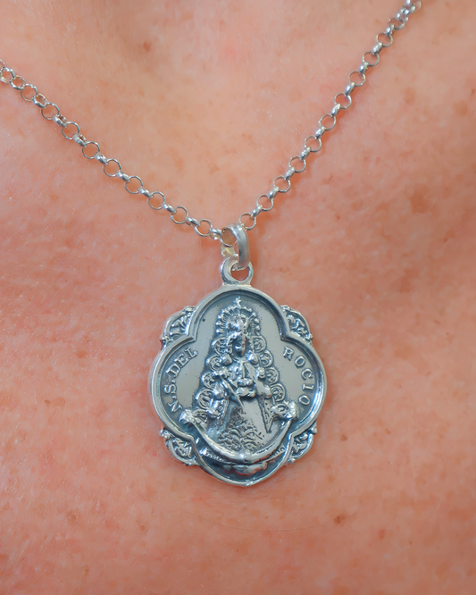 Silver medal Virgin of El Rocío