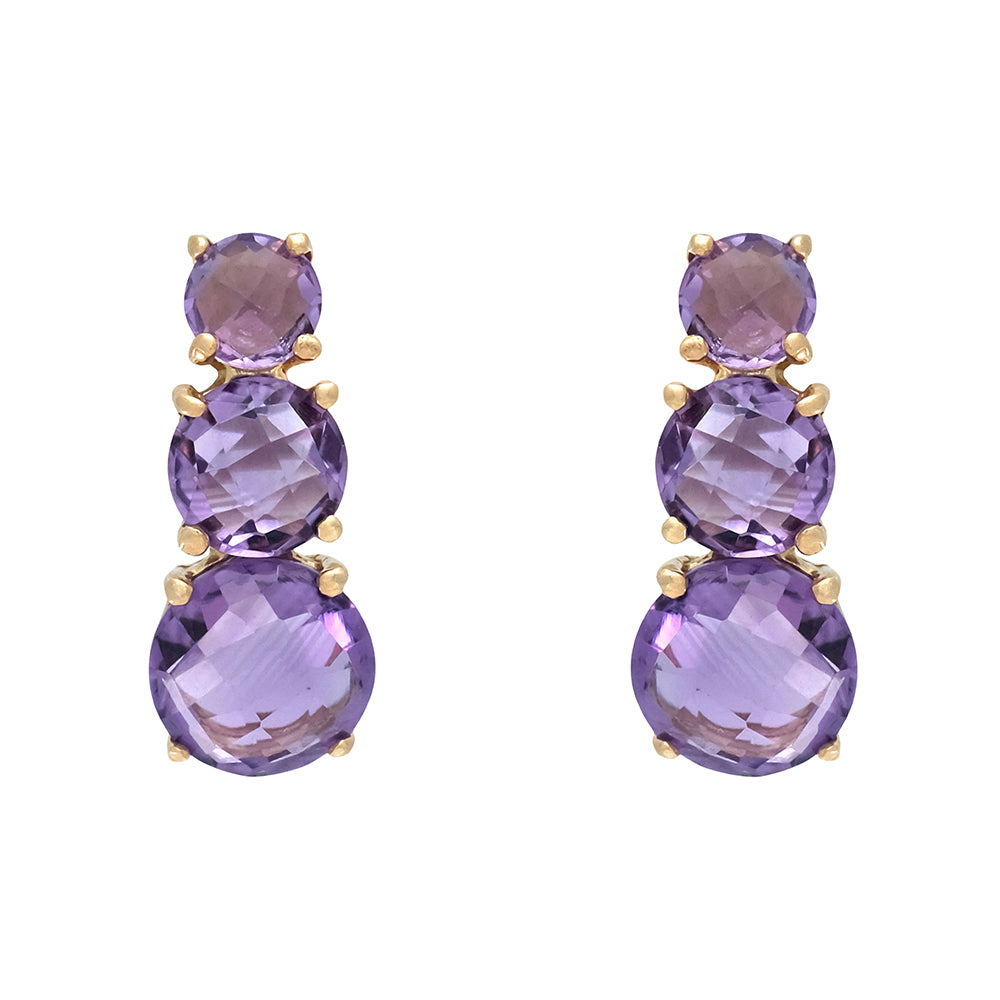 Pendientes amatistas