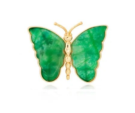 KEBELBroche plata piedras